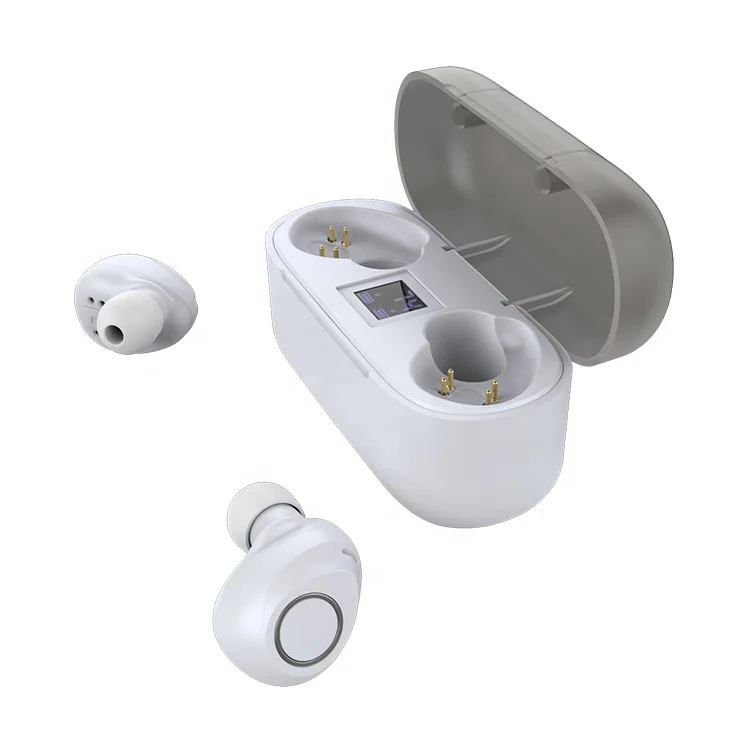 

Dual Earbuds Calling Invisible Blue Tooth 5.0 Ear Buds TWS Wireless Earphone For Mobile Phones