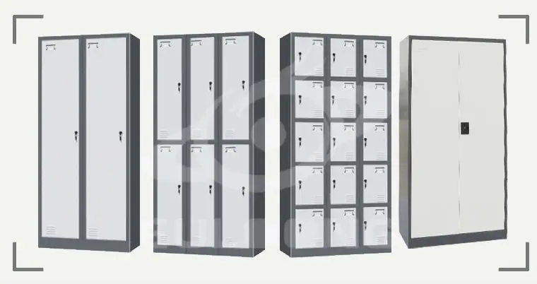 Luoyang Euloong 12 Doors Compartment Steel Locker Wardrobe With