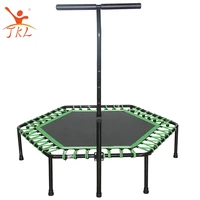 

Professional mini trampoline kids with handrail