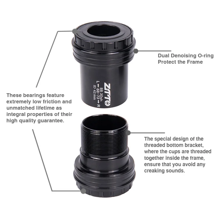 Ztto Bb30sh Bb30 24 Adapter Bicycle Press Fit Bottom Brackets Axle For