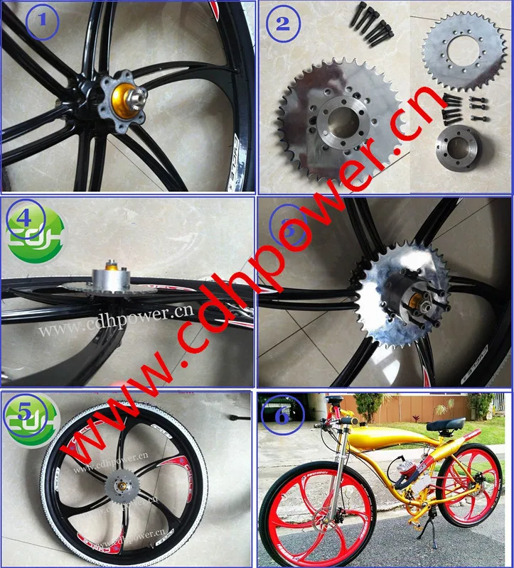 motorized bike wheels