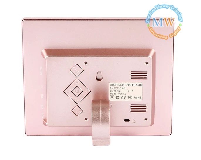 8 Inch Digital Electronic Foto Frame Aluminium Framed Loop Video Player