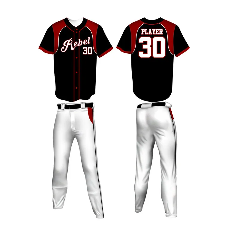 Custom Striped Baseball Jersey Wholesale Sublimated Camo Mens Baseball