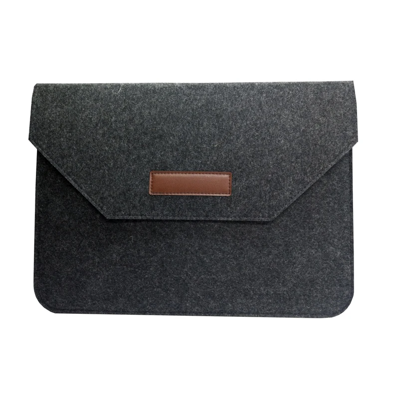 New Arrival Designer Black Felt 13 Inch Laptop Sleeve Case Buy Felt