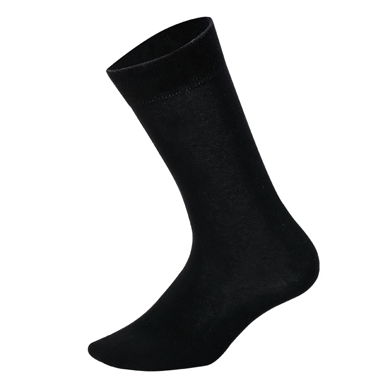 

High Quality bulk wholesale socks china manufacturer for Men Cotton Brand Crew Black White Socks, Multi color