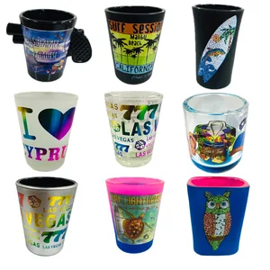 Image of Amazon top seller 2019 custom printed souvenir shot glass, tequila glasses