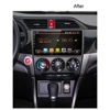 10.1 inch touch screen car dvd player with Navigation supports both synchronous playback radio
