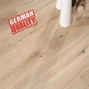factory sale beveled pressed U groove quick step laminate flooring
