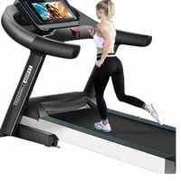 

2019 Deluxe Home Fitness Equipment Multifunction Electric Motorized Foldable Treadmill