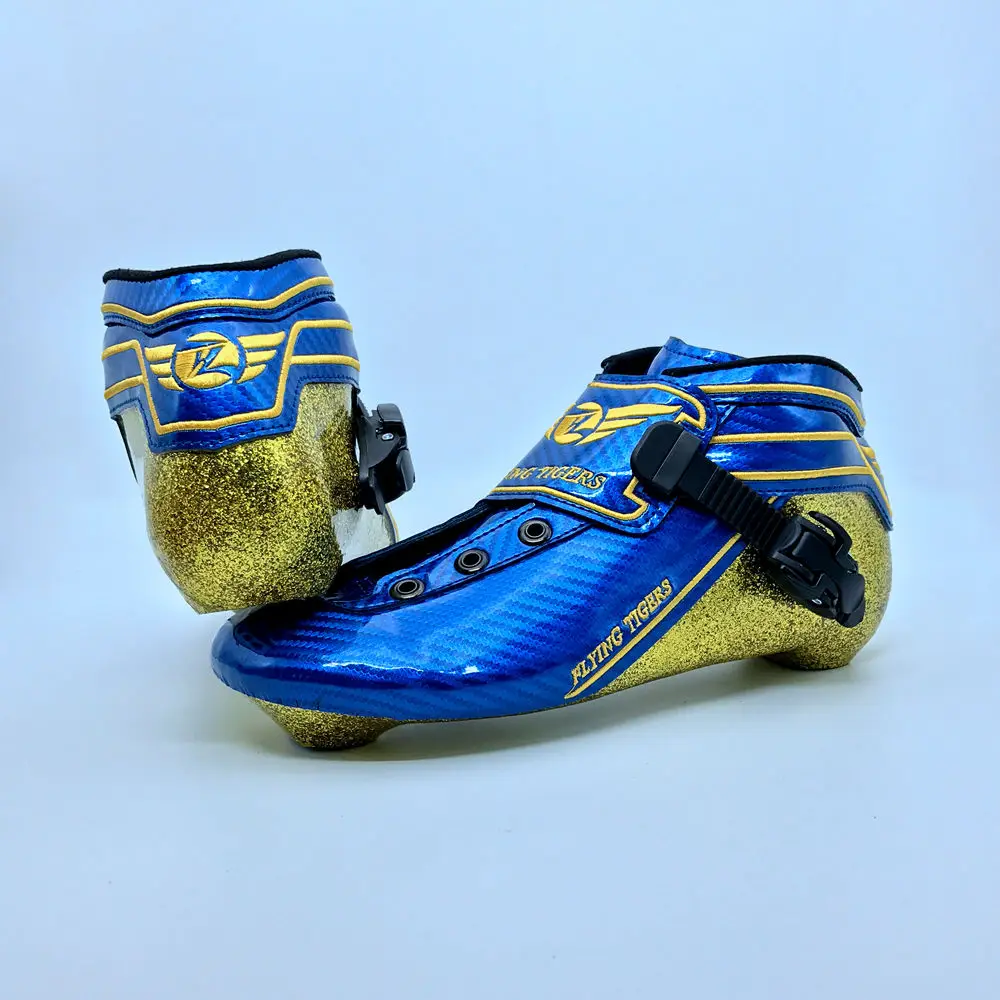 Excellent Technology Golden Carbon Fiber Inline Roller Skate Boot Buy