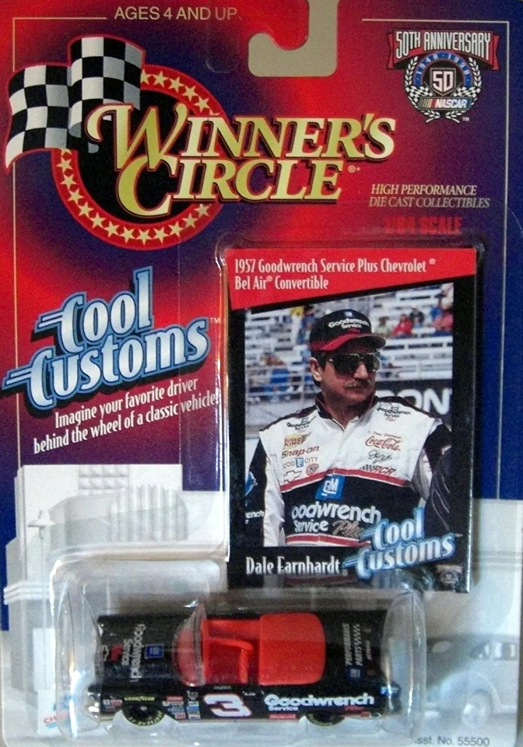 Buy 50th Anniversary Dale Earnhardt 3 Goodwrench Service Plus 1 24