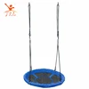 Portable easy hanging tree swing for kids play in courtyard