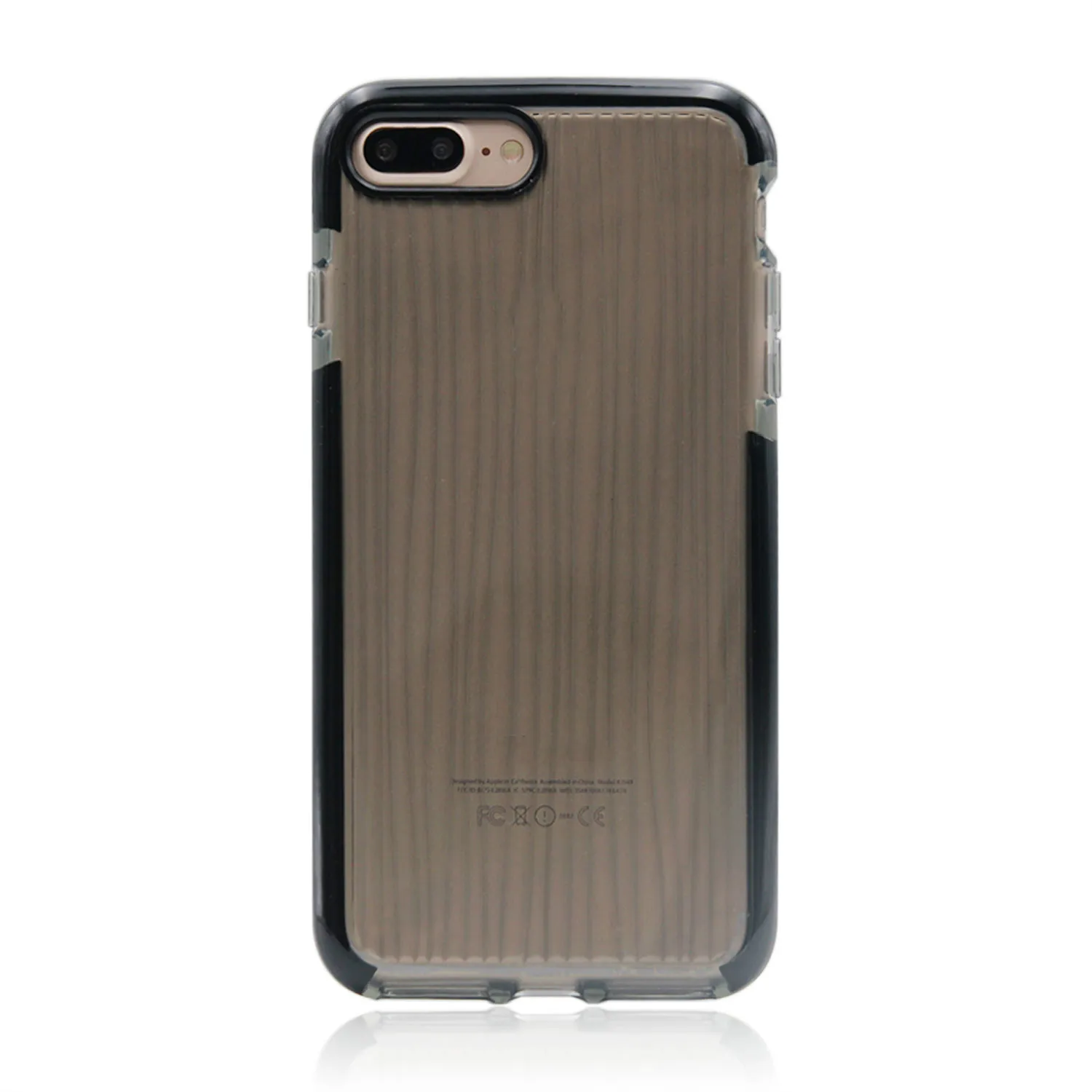 Tech21ing Wave Pattern Transparent Air Cushion Shockproof TPU phone Case for iPhone XS Max XR X 8 7 6 6s Plus