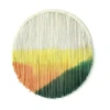 2019 New design space dyed hand woven macrame wall hanging for homestay decor