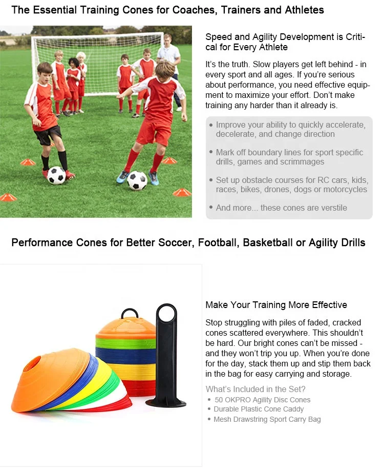 Soccer Disc Cone Storage Bag Mesh Drawstring Holder Football Training Aid 