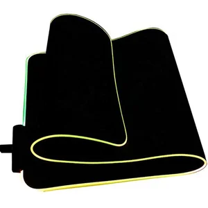 HX RGB LED larger flashing soft non-slip rubber bottom computer mouse pad