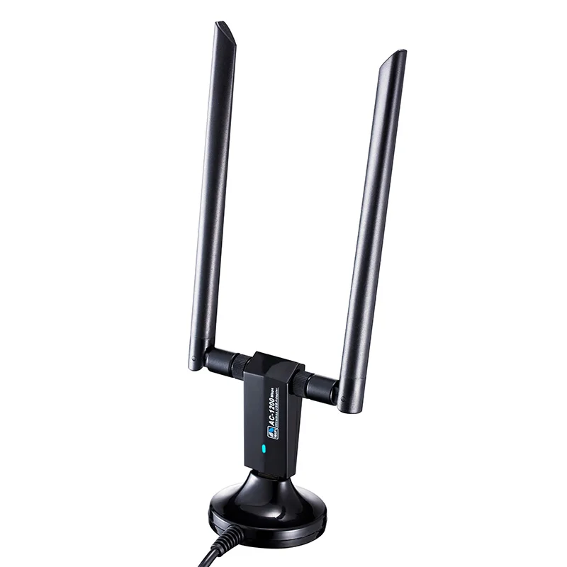 

RTL8812AU 802.11 ac 1200mbps dual band wireless usb wifi adapter, Black