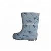 2014 new development high heel pvc transparent rain boots
