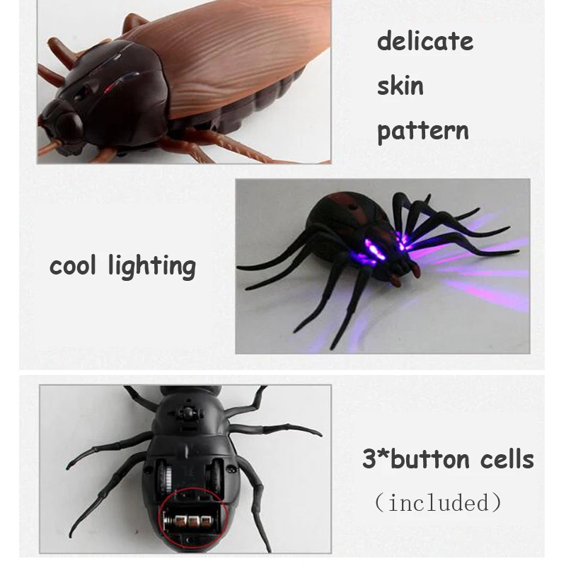 Infrared Remote Control animal RC Insect Toys for trick playing