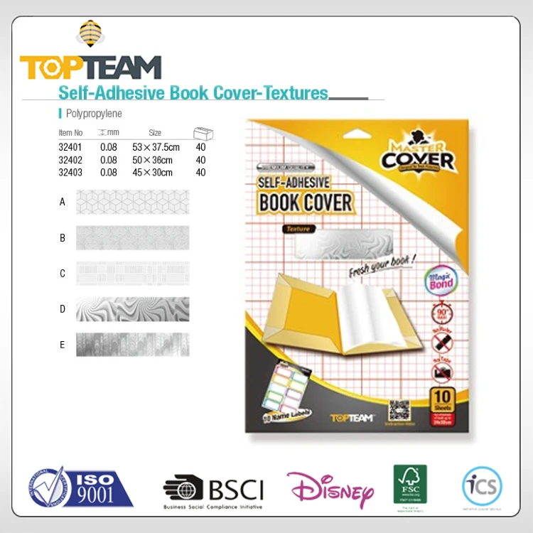 Promotions Transparent Pp Plastic Selfadhesive Book Cover Film Buy