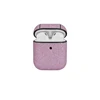 Fashionable Shining Leather Protective Shockproof Case with front LED Hole for air pod 1 & 2 generation