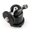 video Camera Tripod Flash Hot Shoe BALL Head Mount Tripod 1/4 3/8" For Light Stand Adapter camera photo accessories