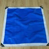 Virgin pp or pe material price 3*3m gray bule color custom tarpaulin sheet for Tent Ground Cover