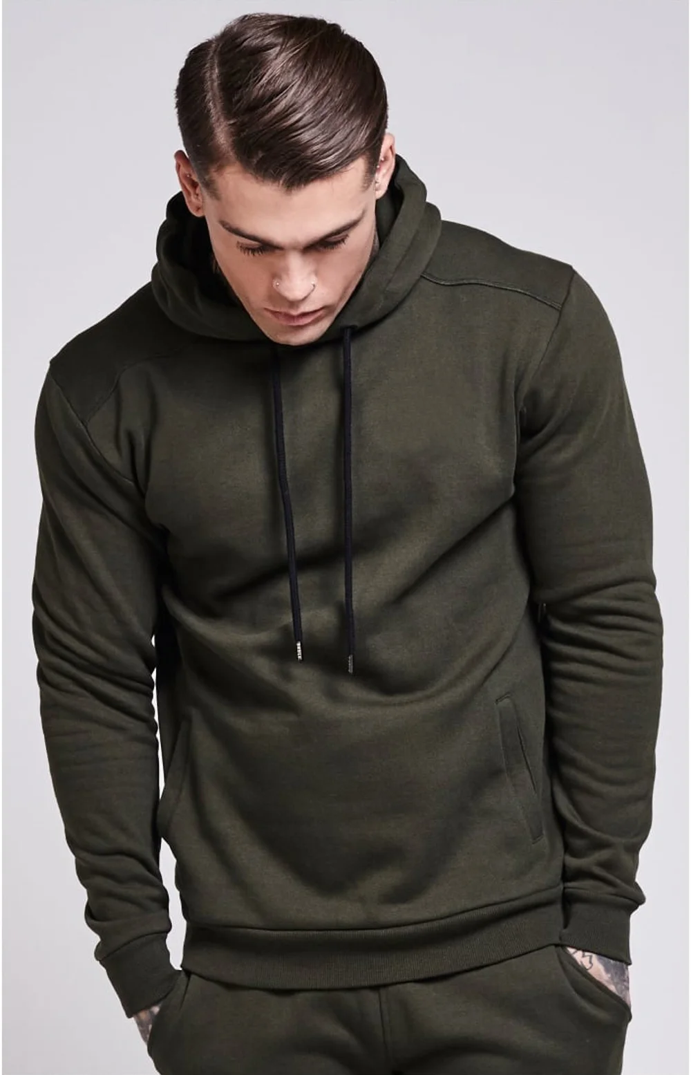 Wholesale Men's Hoody Plain Sweat Suits Buy Men's Hoody Plain Sweat