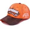 Hunting Vintage Dad Hat Orange Snap Back Baseball Cap