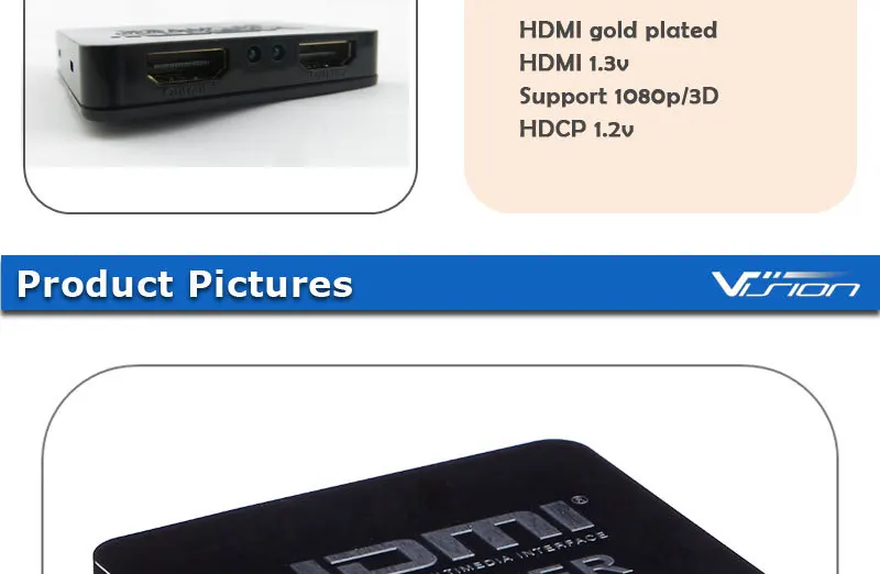 Mini 1x2 HDMI splitter (4)