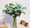 China factory fake flowers artificial DIY blue multiflora flower background flowers