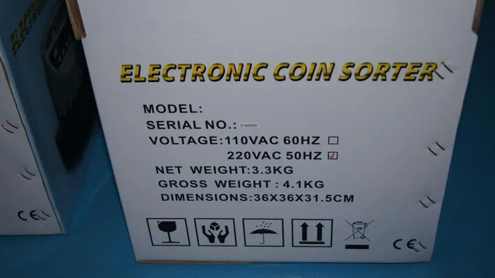 
High quality Plastic Euro auto Coin Sorter/Counter CS550 money counter 