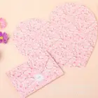 Flores gigantes heart-shaped carta envelope Conjunto Criativo