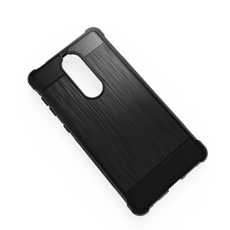 2017 New Arrival Carbon Fiber Shockproof Tpu case for Nokia 7 Brushed Effect case for Nokia 7