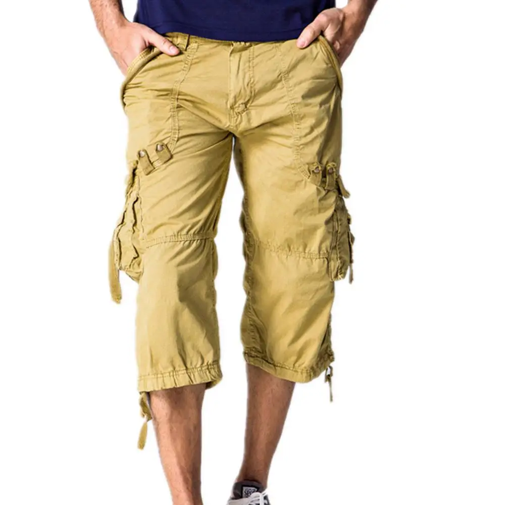 Pantalones Cortos De Los Hombres Capri de alta calidad