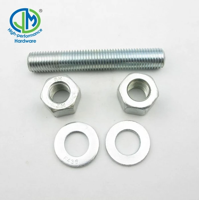 
A193 B7 stud bolt and nut / A193 B16 stud bolt and nut 