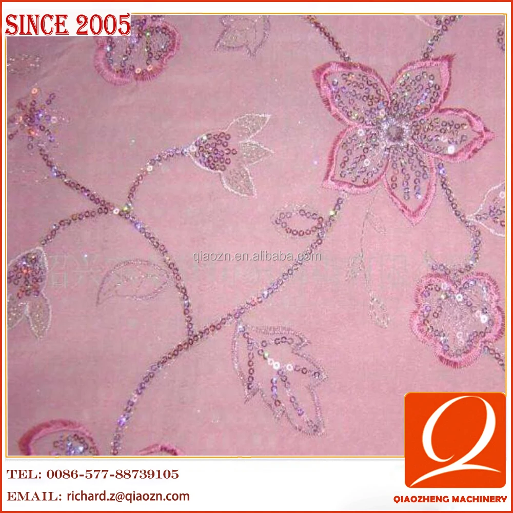 Ce Qualified Embroidery Devices(sequin/bead/cording/towel) For