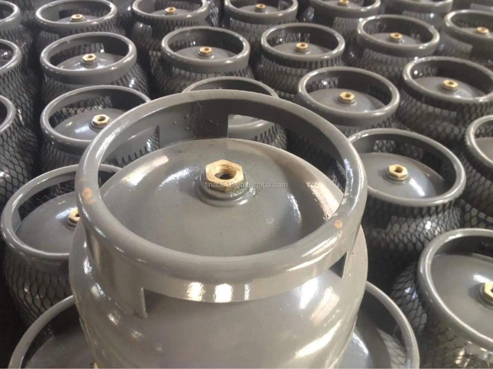 Nigeria Kenya Africa 6kg Refillable Portable Empty Cooking Lpg Gas