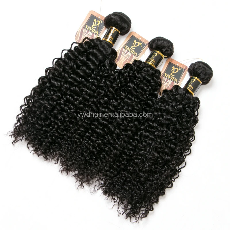 

wholesale curly human hair afro kinky hair extensions 3 bundles virgin brazilian hair natural color alibaba china supplier, N/a