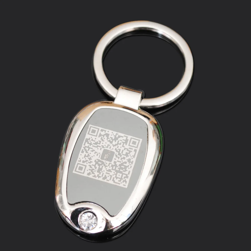 Metal Keychain With Custom Qr Code Buy Keychain Metal,Metal Keychain