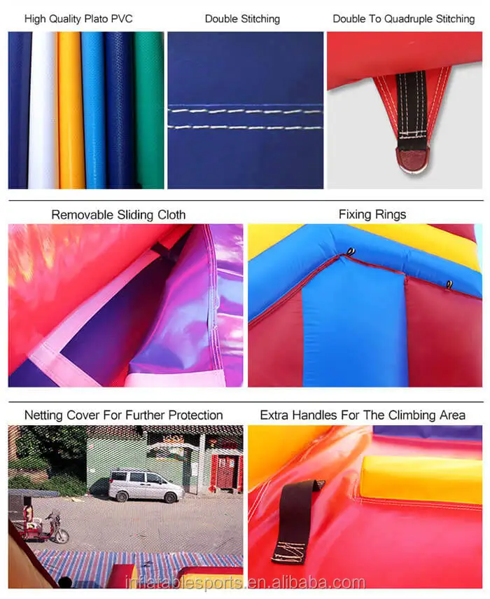 Cheap inflatable cushion mat , inflatable obstacle games