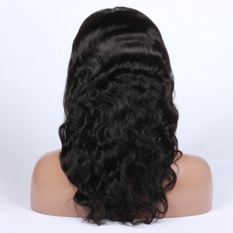 Premier Indian Remy Hair Natural Wavy Wholesale U Part Human Hair wig