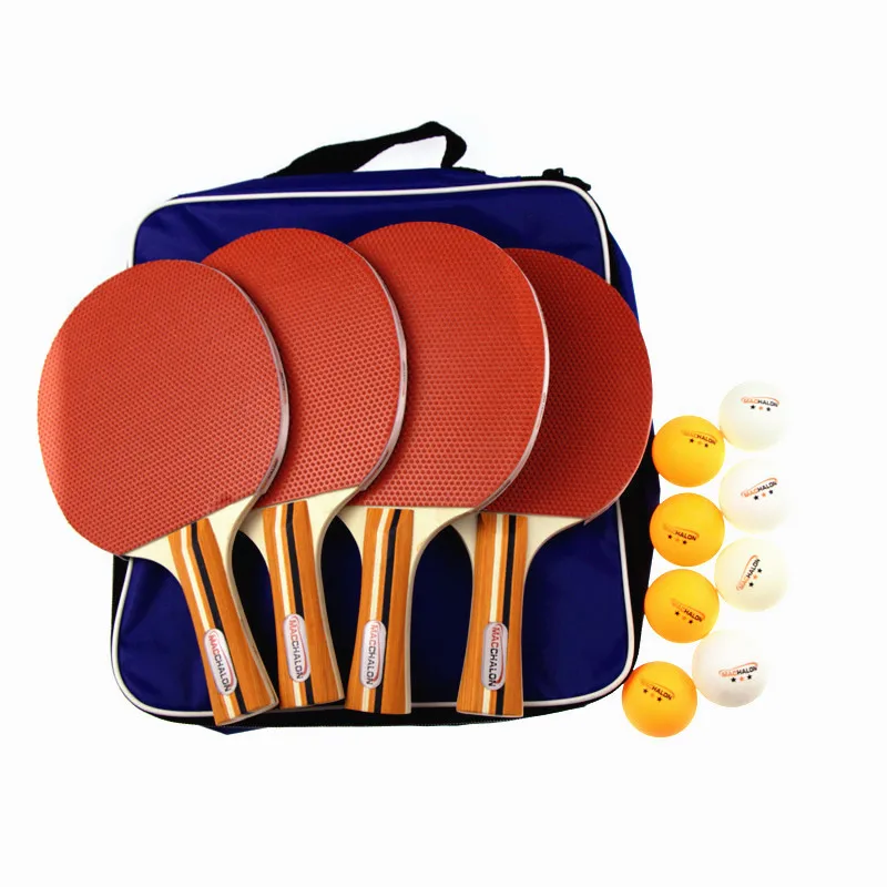 Portable Extensible Filet Tennis de Table Set Paddle Chauves-souris & Boules & Post Ping Pong Kit 