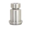 precision cnc machined stainless steel ground adaptors