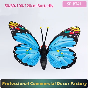 60cm 80cm 100cm 120cm Hanging Big Outdoor Large Butterfly