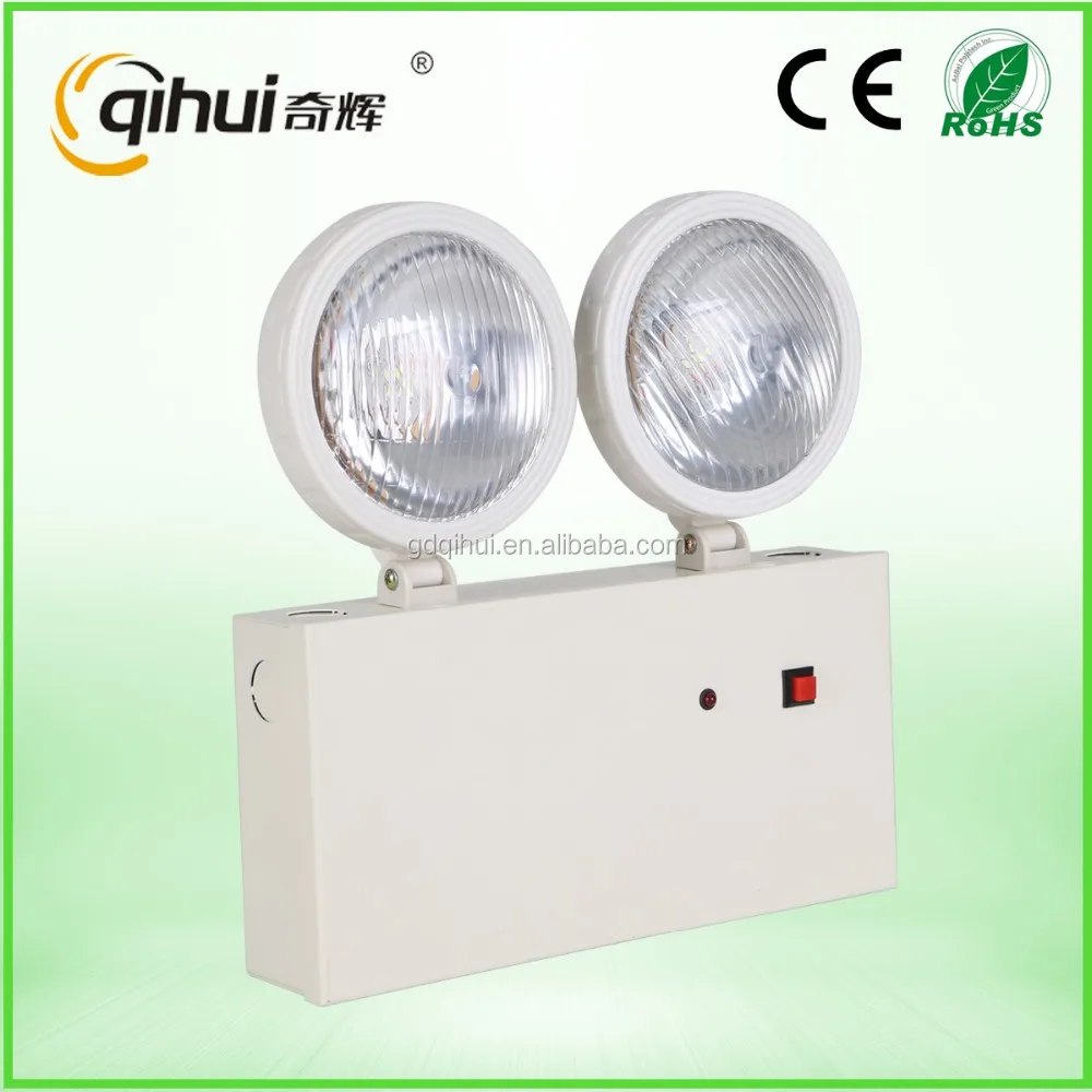 2016 new hot sale products 2*2W LED Rechargeable Twin Spot Emergency Light QH-F1039