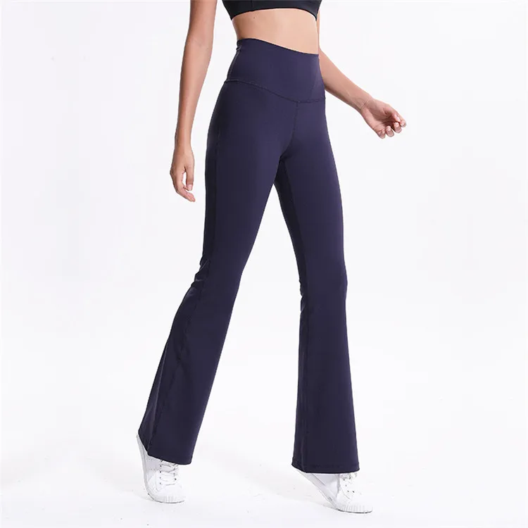 

Women's Nylon Spandex Bootleg Yoga Pants