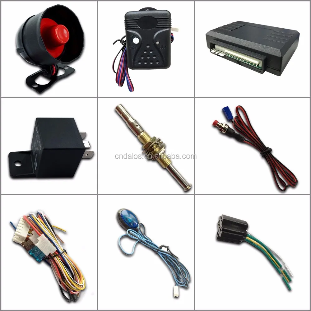 Factory Car Alarms Code Alarm Security System With Pin Code