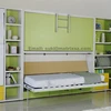 Kids Bunk Wall Bed,Modern Bunk Bed,Pull Down Wall Bunk Bed