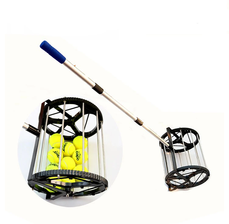 

Wholesale Easy-using Tennis Ball Retriever pickup basket, Black